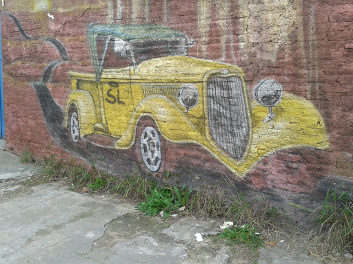 Graffiti Classic Car 