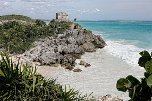 God of Winds temple in Tulum, Mexico.