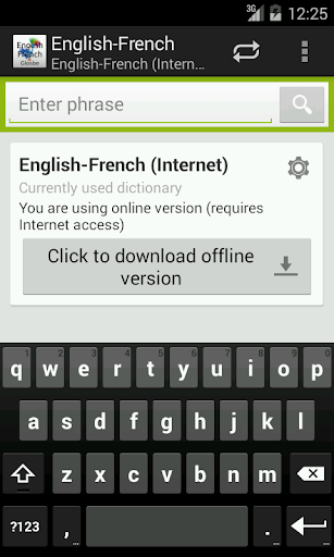 English-French Dictionary