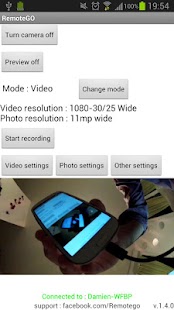 RemoteGO - GoPro unofficial