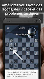 Application pour jouer aux échecs