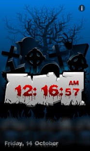 Free Night Stand Clock: Halloween APK for Android