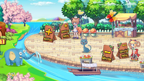 Kids numbers and math games poster 17