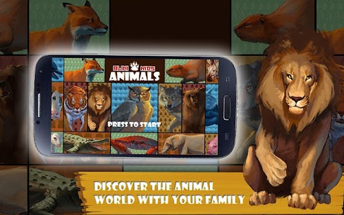 Android application Blini Kids Animals Educational screenshort