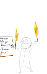 today I gave pumpkins fire.