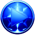 Poweramp Skin BLUE BRUSHED3.03 (Paid)