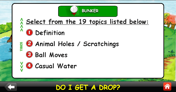Do I Get A Drop ? (Golf Rules) screenshot 12