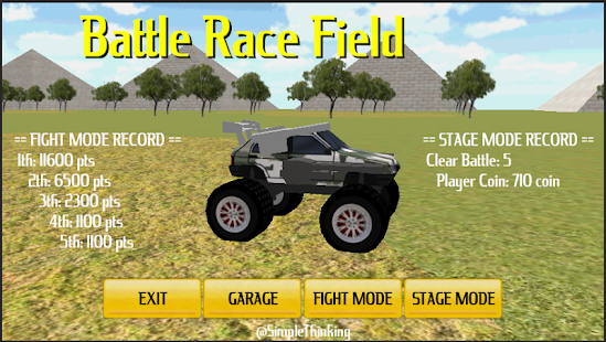 How to mod Battle Racing Filed 3D 1.2 apk for android