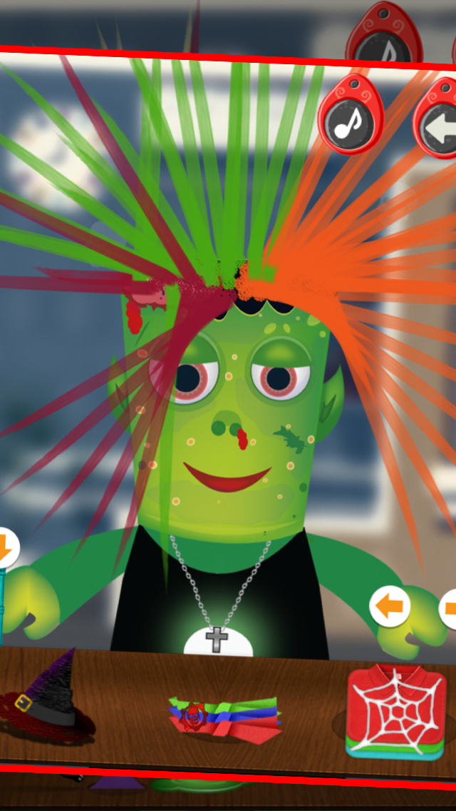 Zombie Salon Screen 2