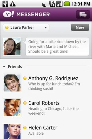 Yahoo Messenger | Screenshot