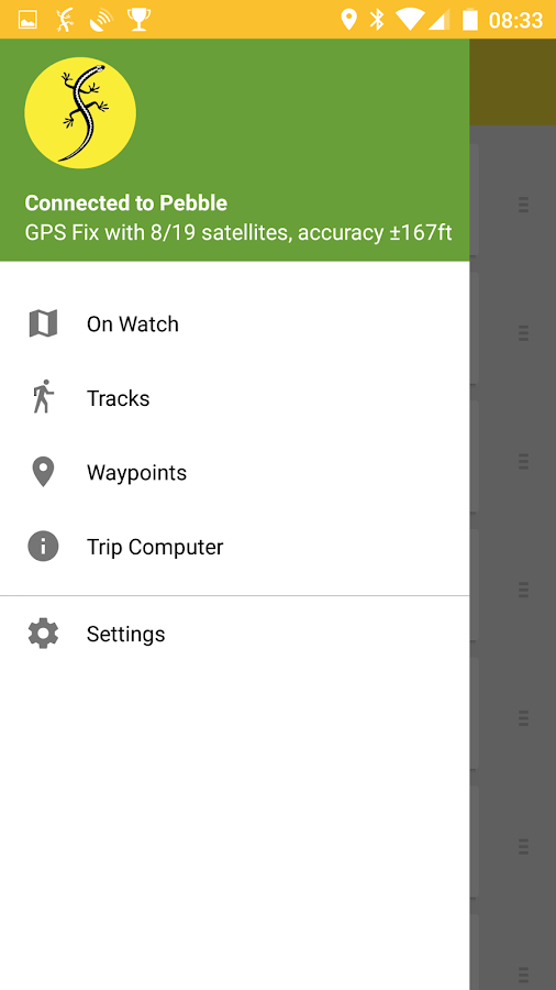    Skink GPS- screenshot  