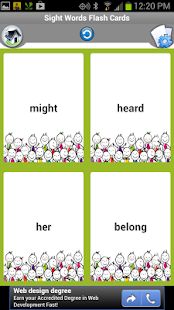 Sightwords Flashcards for Kids(圖8)-速報App