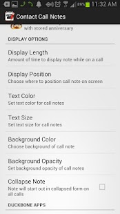 Contact Call Notes Screenshots 2