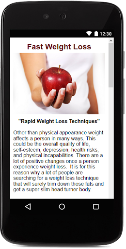 【免費健康App】Easy Way To Lose Weight Fast-APP點子