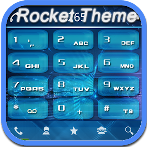 RocketDial Theme Tech Blue logo