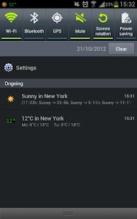 Weather Notification Icons PRO Screen 2