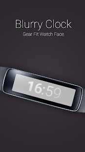 Free Download Blurry Clock for Gear Fit APK for PC