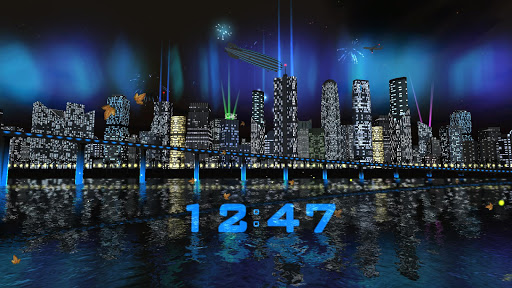 City Fireworks Live Wallpaper