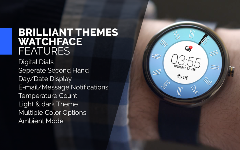 Brilliant Themes Watch Face Screen 1