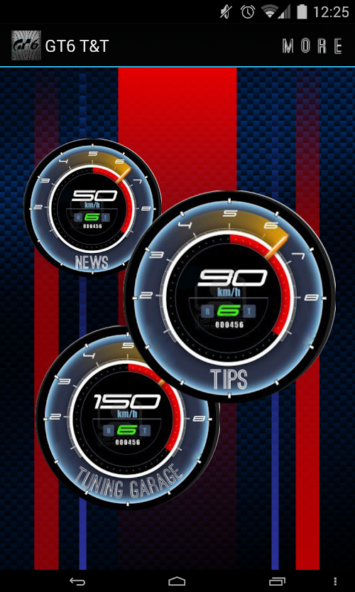 Android application GT6 Tunes &amp; Tips GranTurismo 6 screenshort