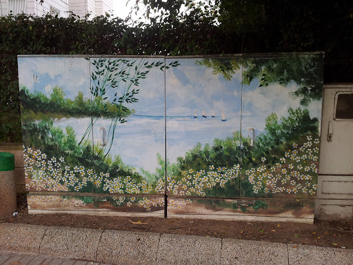 Flowery Lake Mural 