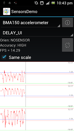 Sensors Demo