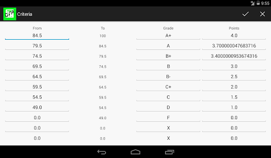 GPA Calculator Screenshots 5
