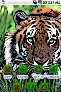 Jungle Tiger [SQTheme] for ADW Screenshots 0