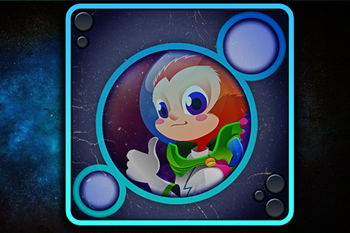 【免費動作App】Space Monkey Run-APP點子