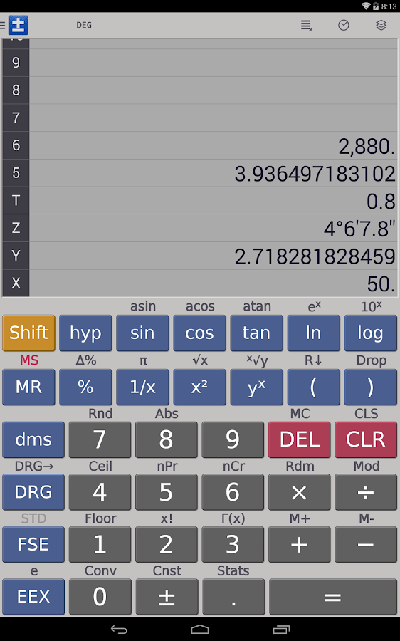 Scientific Calculator - FREE - screenshot