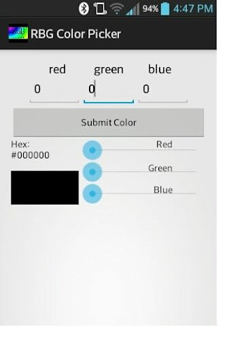 RGB Color Picker