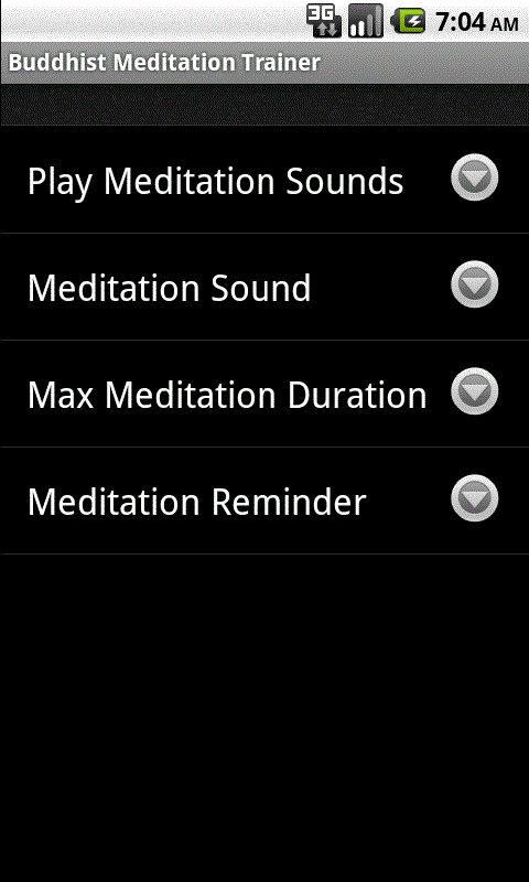 Buddhist Meditation Trainer Screen 3