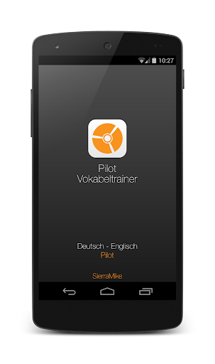 Pilot Vocabulary Trainer D-E