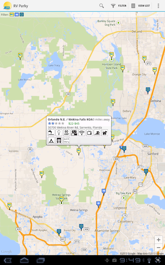 RV Parky Android Apps on Google Play
