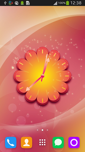 Sexy Clock Live Wallpaper