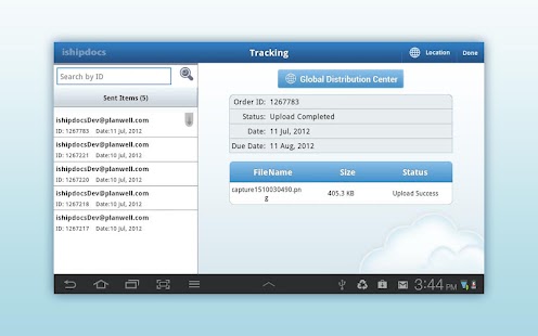 Lastest ishipdocs print anywhere APK