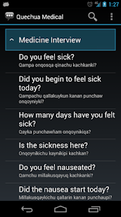Quechua Medical Phrases - Works offline(圖2)-速報App