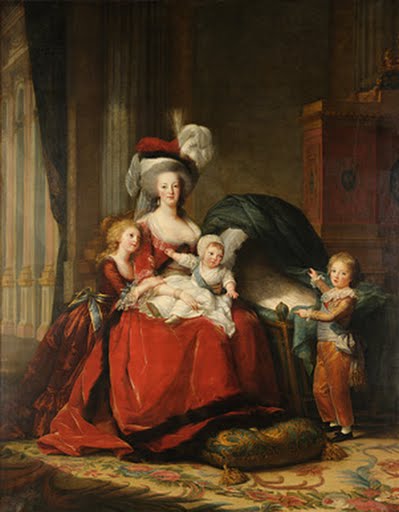 Marie-Antoinette de Lorraine-Habsbourg, Queen of France, and her children , Louise Elisabeth Vigée-Lebrun