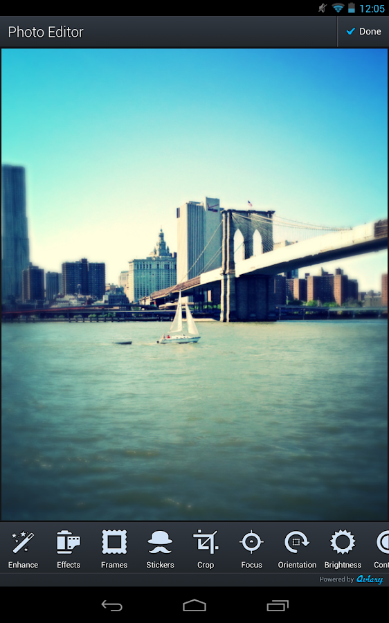 Photo Editor by Aviary - screenshot