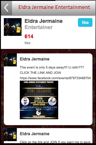 Eldra Jermaine Entertainment