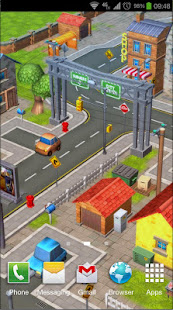 Cartoon City 3D live wallpaper(圖4)-速報App