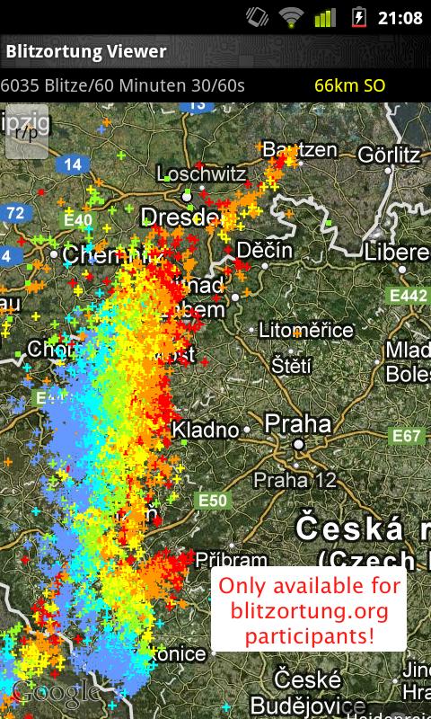 Blitzortung Lightning Monitor - Android Apps on Google Play