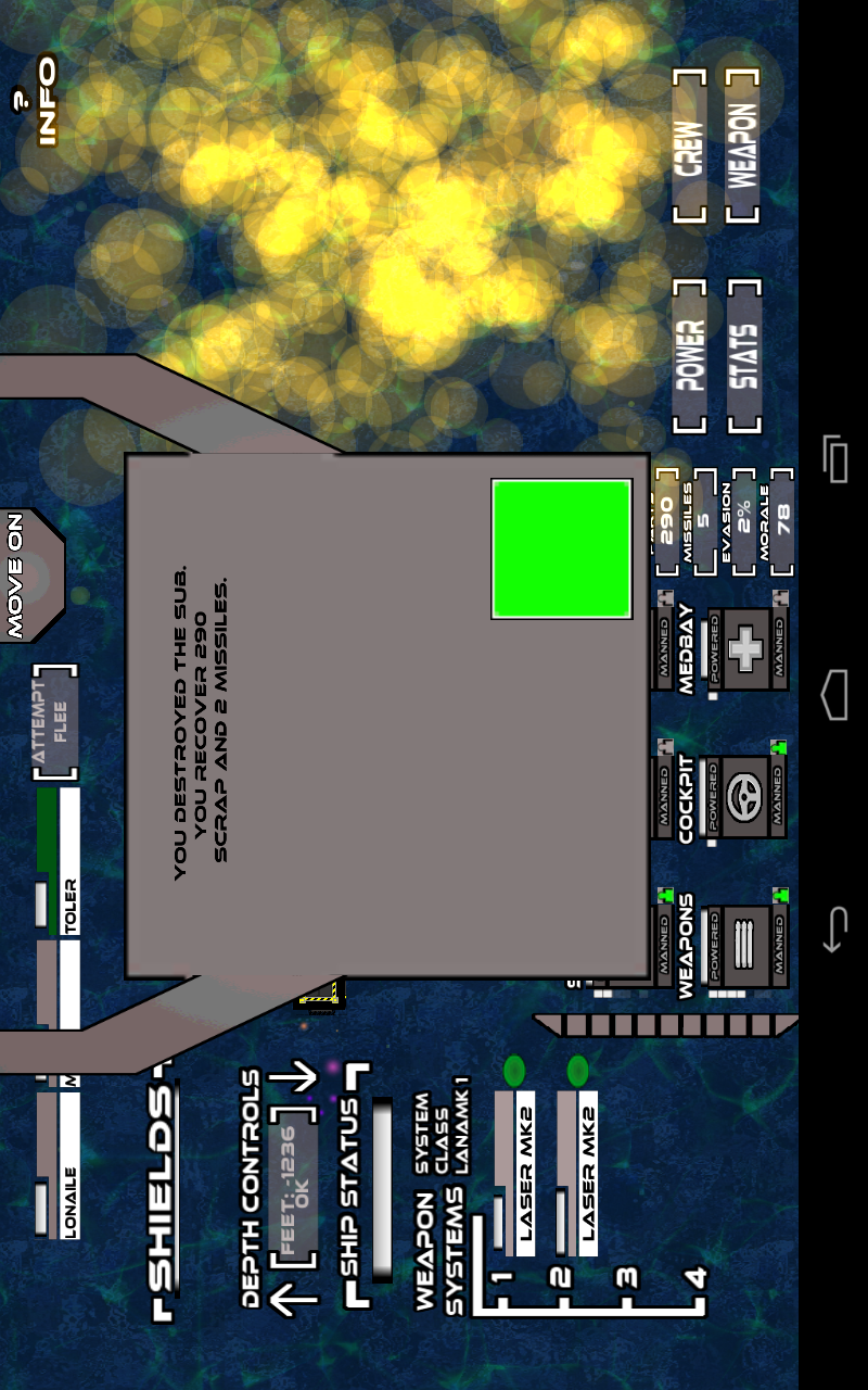 PSI: Submarine Combat Screen 2