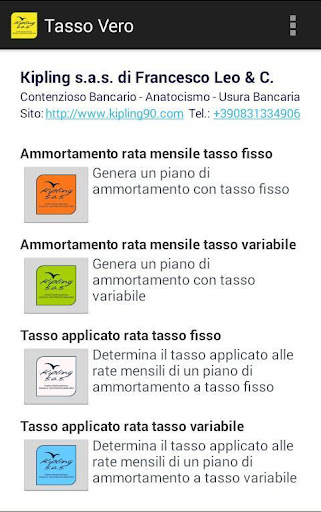 Ammortamento mutuo tasso rata