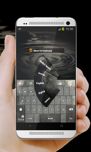 【免費個人化App】月亮 GO Keyboard-APP點子