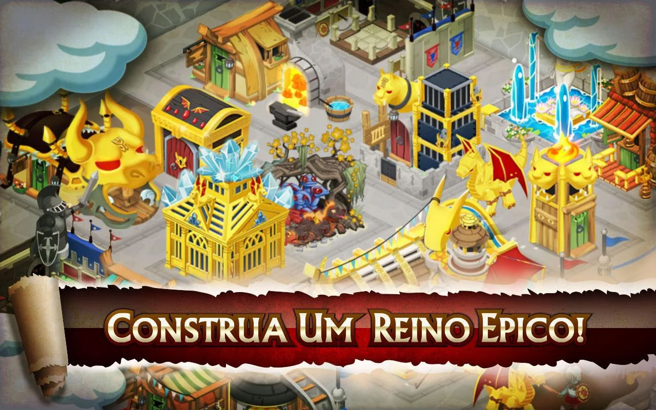   Knights & Dragons: captura de tela 