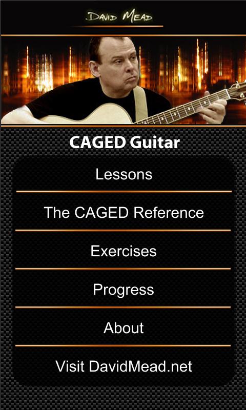 Android application David Mead : CAGED screenshort