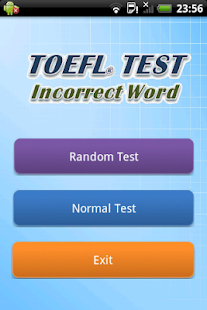 TOEFL Incorrect Word
