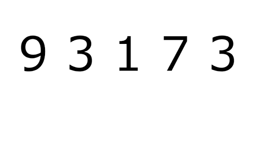 ワーキングメモリ・トレーニング １数字当て