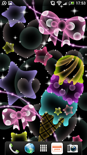 Free きらきらinブラック　ライブ壁紙 APK for Android